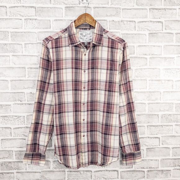 The Shirt by Joe's Men's Button up Shirt in Multi color Plaid Cotton size Small - Picture 1 of 6